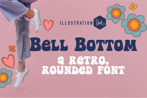 Bell Bottom: A Retro Display Font That Delivers Personality