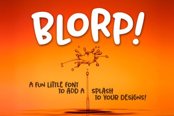 Blorp: A Display Font That Feels Like a Thoughtful Pause