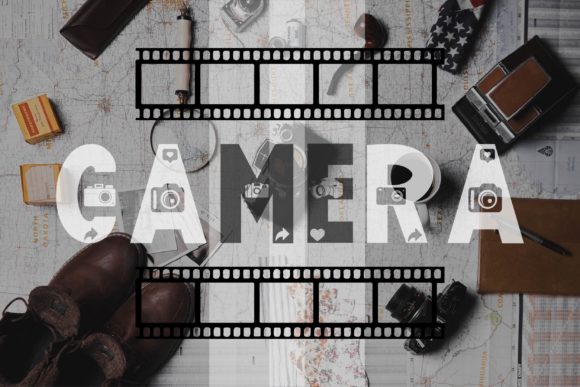 Camera Font: A Bold Display Typeface for Scroll-Stopping Campaigns
