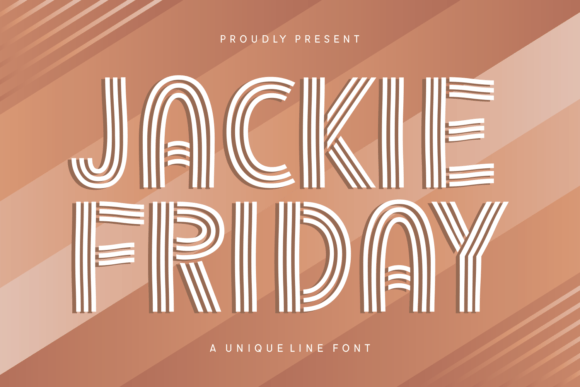 Jackie Friday: A Display Font for Editorial Impact