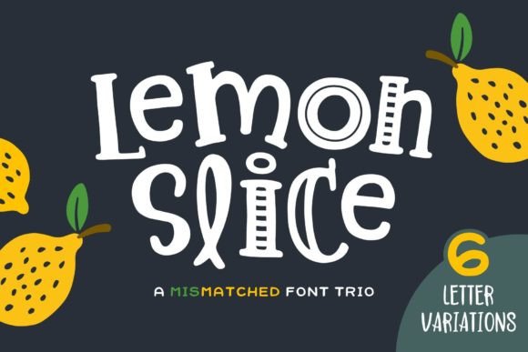 Lemon Slice: A Playful Display Font for Digital Branding
