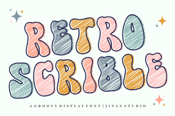Retro Scrible: A Groovy Display Font That Just Works