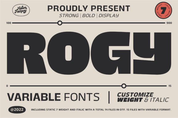 Rogy: A Display Font That Elevates Digital Branding