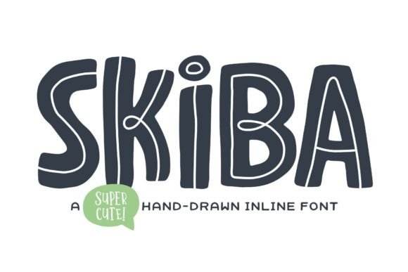 Skiba: A Display Font That Feels Like a Smile