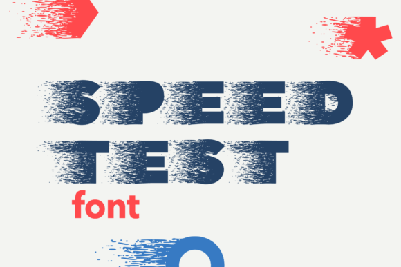 Speed Test: A Bold Display Font That Delivers Personality