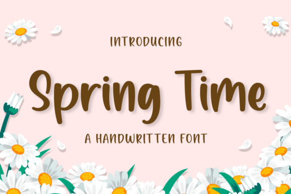 Spring Time: A Versatile Display Font for Digital Design