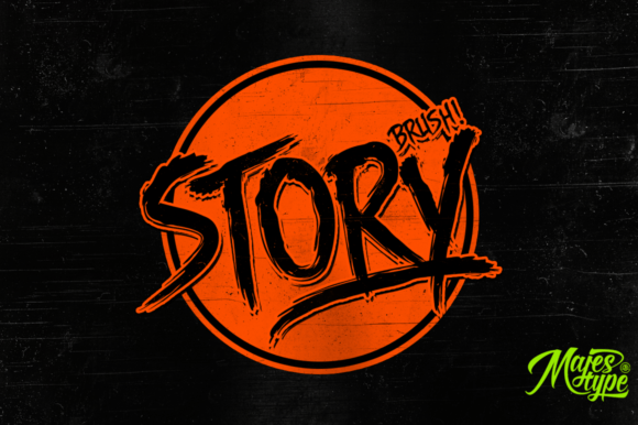 Story Brush: A Display Font That Elevates Digital Branding
