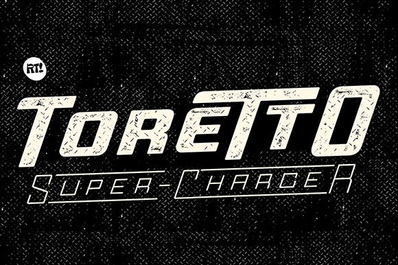 ToreTtO: A Bold Display Font for Action-Forward Branding
