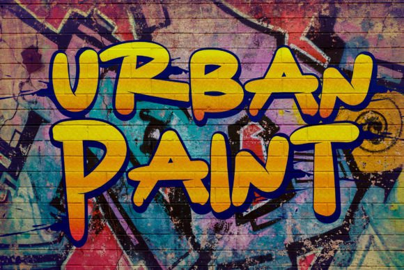 Urban Paint: A Display Font That Commands Attention