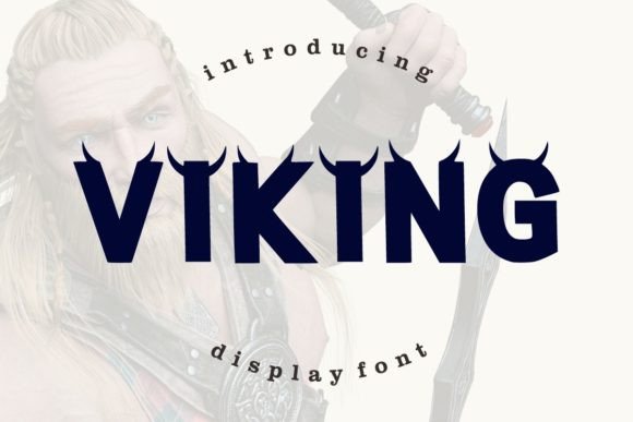 Viking: A Bold Display Font for Editorial Impact